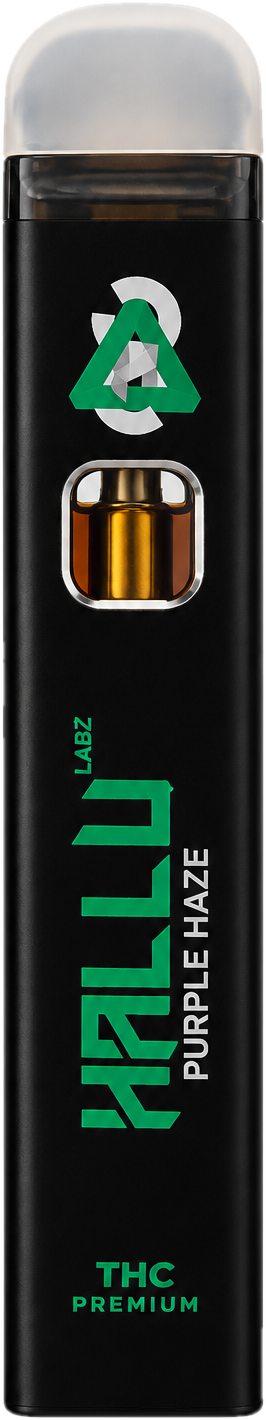 HALLU LABZ 3G · Disposable 3000 mg · Purple Haze — veja o produto real